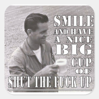 Connon Magnet Quadratischer Aufkleber