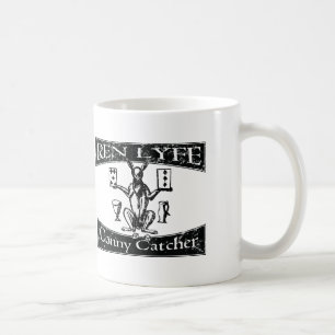 Conny Catcher Kaninchen Holzschnitt, Robert Greene Kaffeetasse