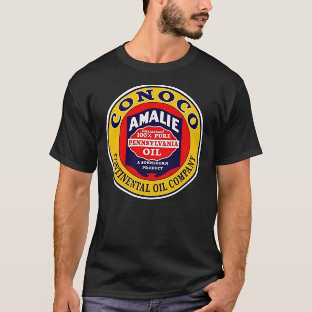 Conoco Oil Retro Classic T - Shirt (Vorderseite)