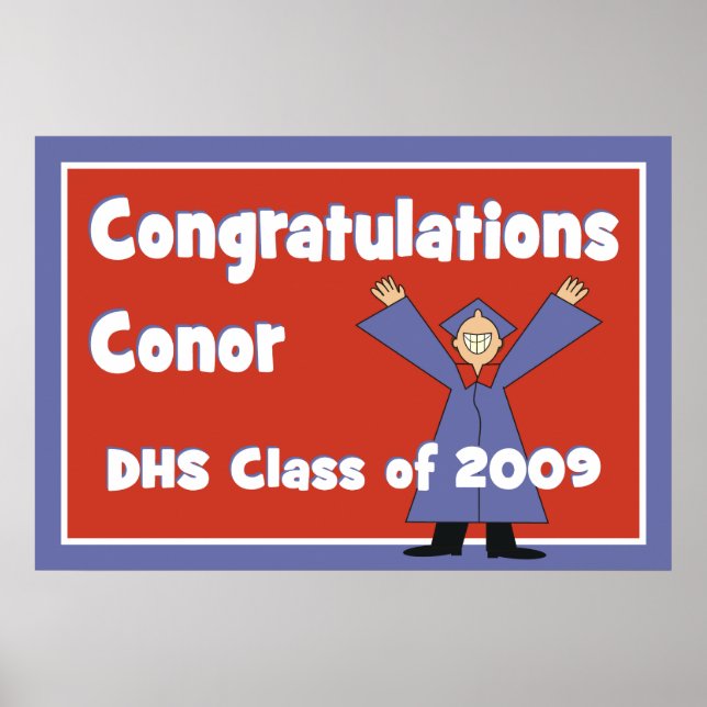 conor grad yard. poster (Vorne)