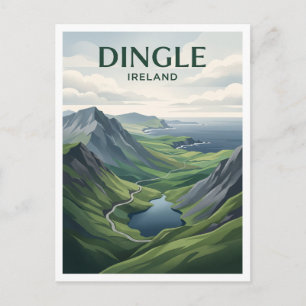 Conor Pass Dingle Irland Postkarte