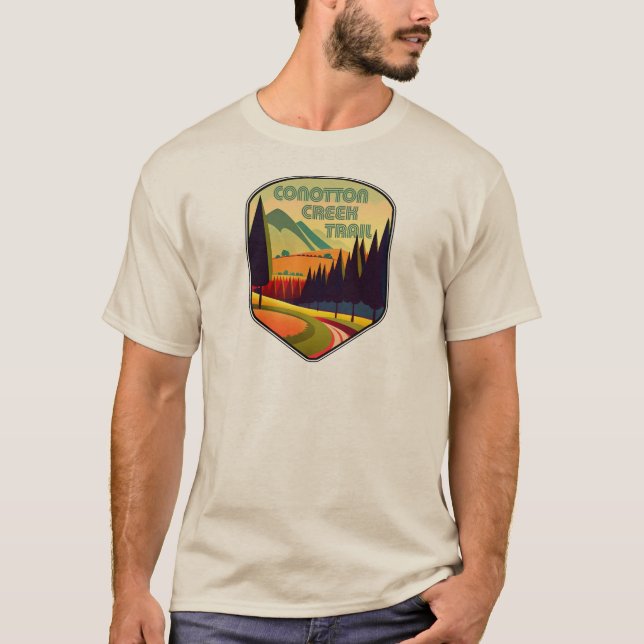 Conotton Creek Trail Ohio Colors T-Shirt (Vorderseite)