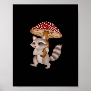 Conrad The Raccoon Classic Poster