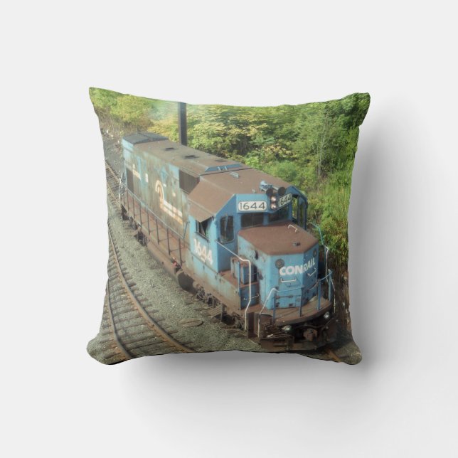 Conrail Diesel #1644 GP-15-1 Kissen (Vorderseite)