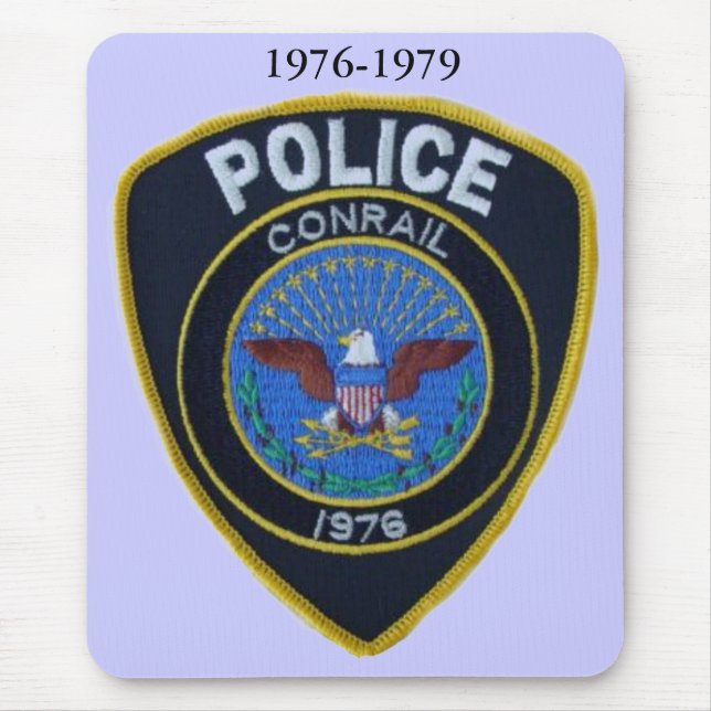 Conrail Eisenbahnpolizei-Patch-Mauspad Mousepad (Vorne)
