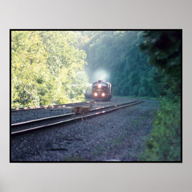 Conrail Office Car Train-OCS 8/22/97 Posters Poster (Vorne)