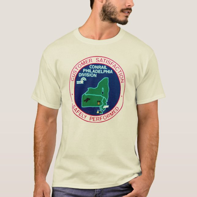 Conrail Railway Philadelphia Division T - Shirt (Vorderseite)