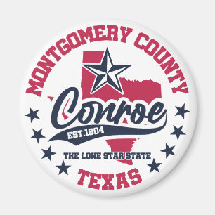 Conroe, Texas Magnet