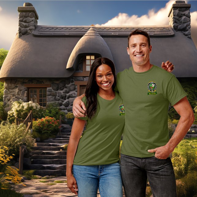 Conroy/O'Conry Irish Shield Personalisiert T-Shirt (Von Creator hochgeladen)