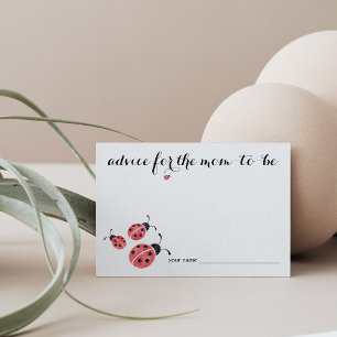 Conseil Aquarelle Ladybug Conseils pour la carte Baby show