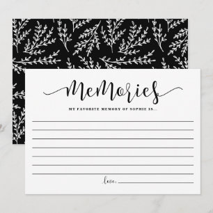 Conseil Calligraphie Mémoire préférée de la carte de marié