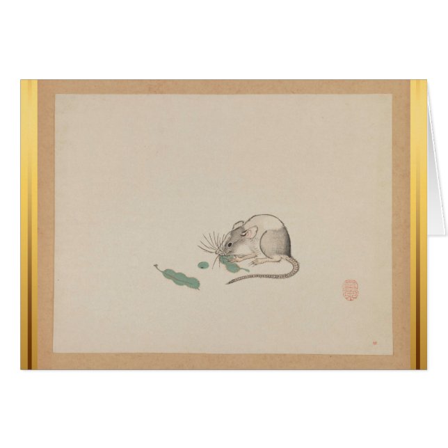 Conseil chinois Year Zodiac Card (Devant horizontal)