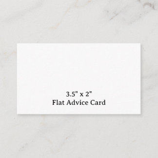 Conseil Créez votre propre carte de conseils 3,5"x2" avec