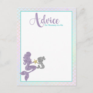 Conseil de Baby shower Mermaid pour les cartes mèr