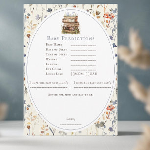 Conseil de prédiction de carte de jeu fleur sauvag