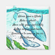 Conseil d'un aimant baleine