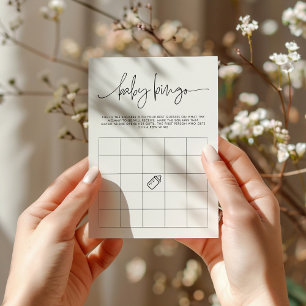 Conseil EMERY Whimsical Baby Bingo Douche de jeu carte