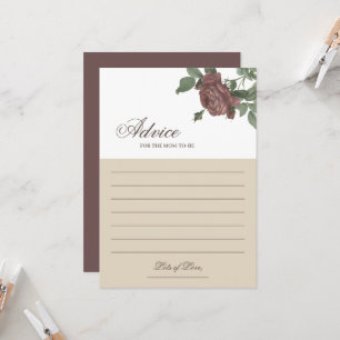 Conseil pour la carte or florale Burgundy Blush de