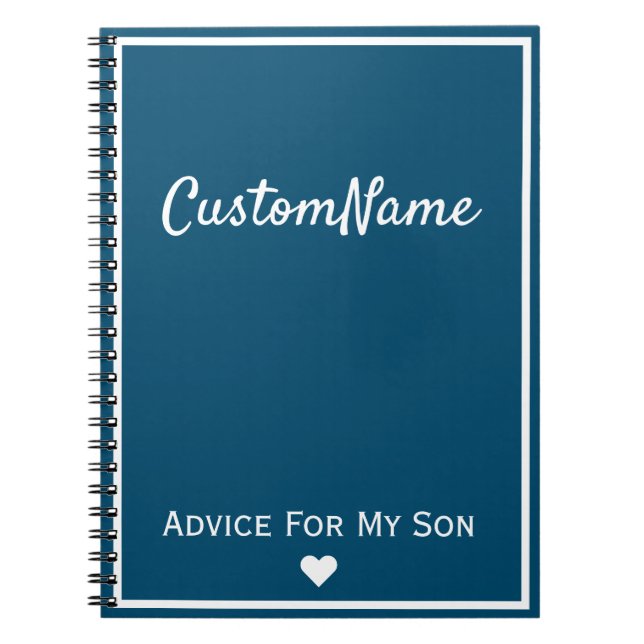 Conseil Pour Mon Fils Journal (Devant)