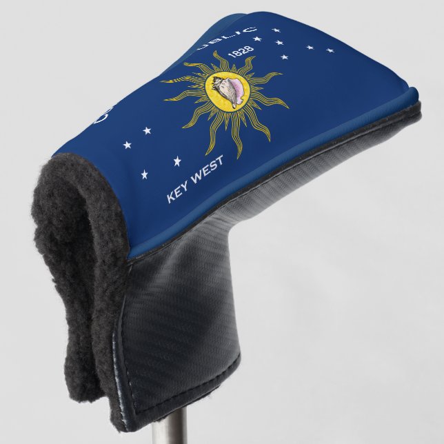 Conseil Republic Flag Key West Florida Golf Headcover (3/4 Vorderseite)