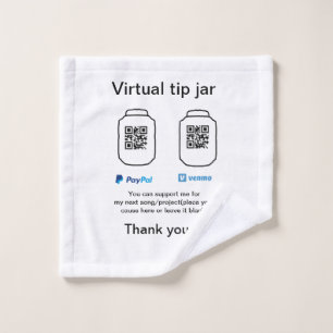 Conseil virtuel jar q r code argent don PayPal ven
