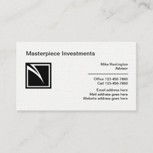 Conseiller en investissement financier Linen Carte