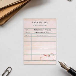 Conseils de graduation de la carte de bibliothèque