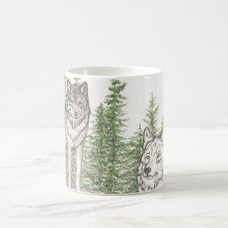 Conseils de tasse de café de loup