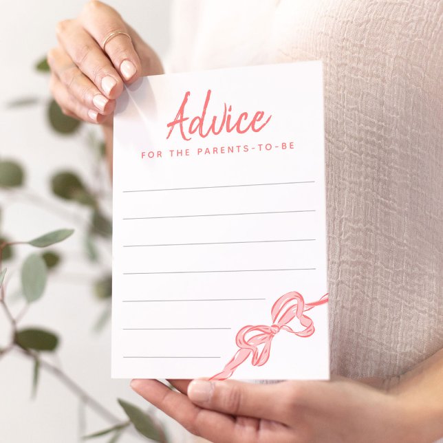 Conseils pour les cartes de Baby shower des parent (Créateur téléchargé)