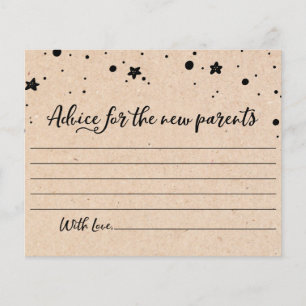 Conseils pour les nouveaux parents Carte Fête de B