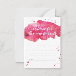 Conseils pour les nouveaux parents Cartes de Baby 