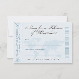 Conseils & Souhaits Voyage Aventure Date Carte de 