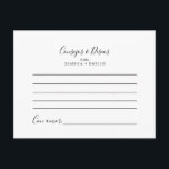 Consejos y Deseos Wedding Advice Card Postkarte<br><div class="desc">Die Herberge ist ideal für eine Hochzeitsfeier in Spanien. Die Design-Features . Diese Karten sind ideal für Hochzeiten,  Brautparty,  Babydusche,  Graduiertenfest u.v.m. Personalisieren Sie die Karten mit den Namen der Braut und Bräutigam,  den Eltern,  die Sie werden oder Absolvent.</div>