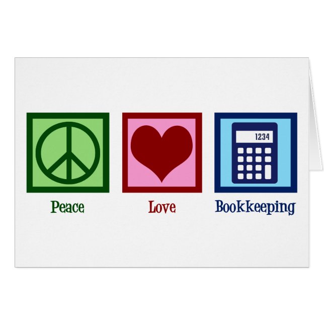Conservation de livres Peace Love (Devant horizontal)