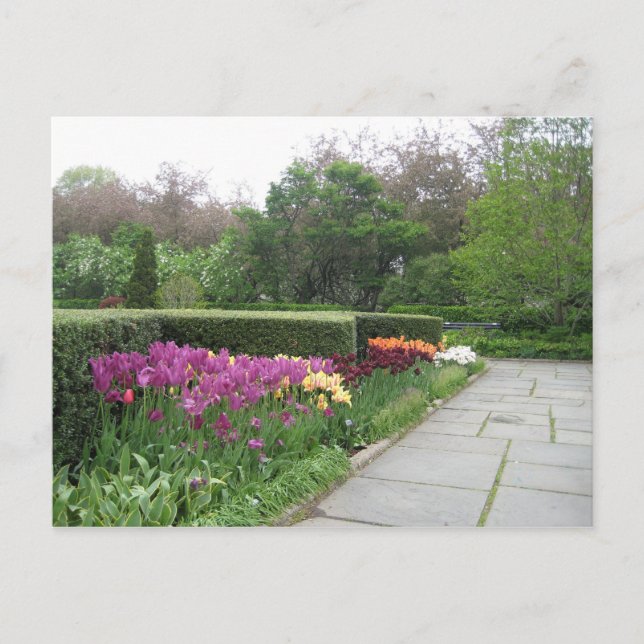 Conservatory Garden (Central Park, New York City) Postkarte (Vorderseite)