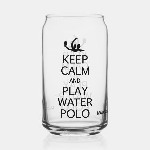 Conserver le calme et jouer Water Polo nom personn
