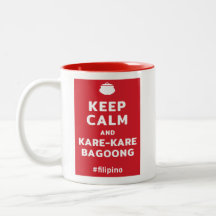 Conserver le calme et Kare-Kare Bagoong Mug philip