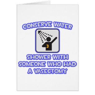 Conserver l'eau .. Douche avec quelqu'un .. Vasect