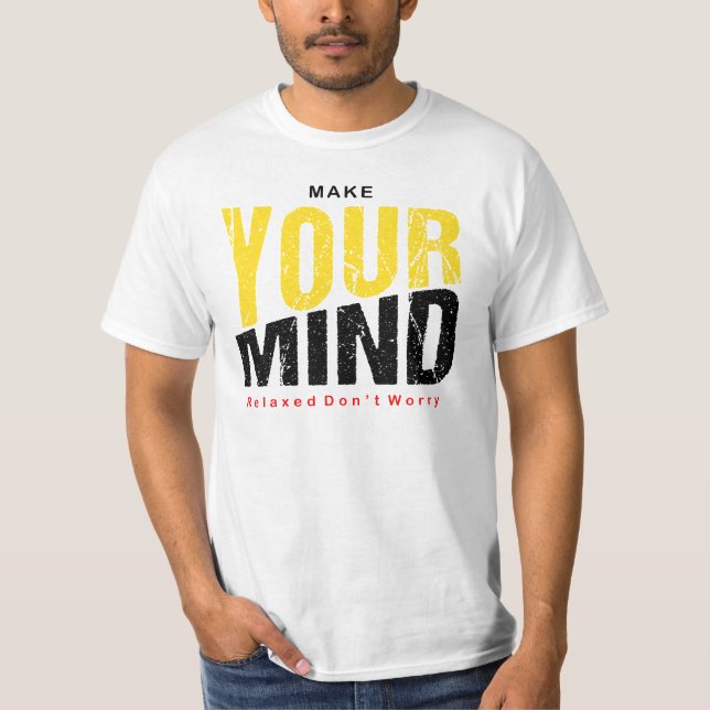 Conserver ou concevoir votre propre T-shirt (Devant)