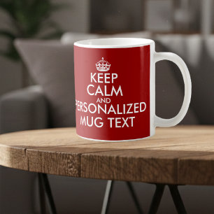 ConserverCalm Mugs   modèle personnalisé
