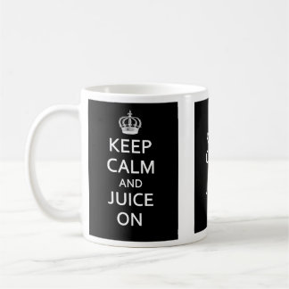 Conservez le calme et le jus dessus ! Tasse