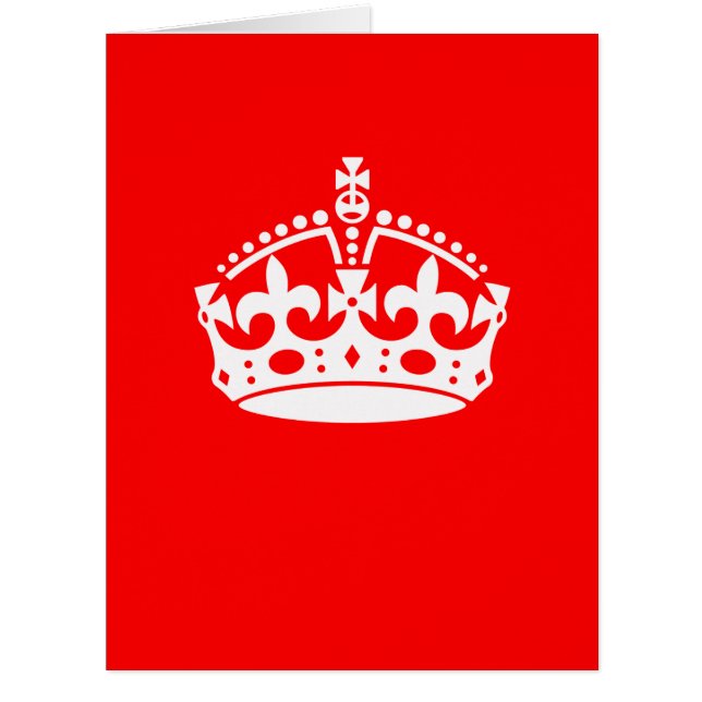 CONSERVEZ LE SYMBOLE DE LA COURONNE CALME sur le f (Devant)