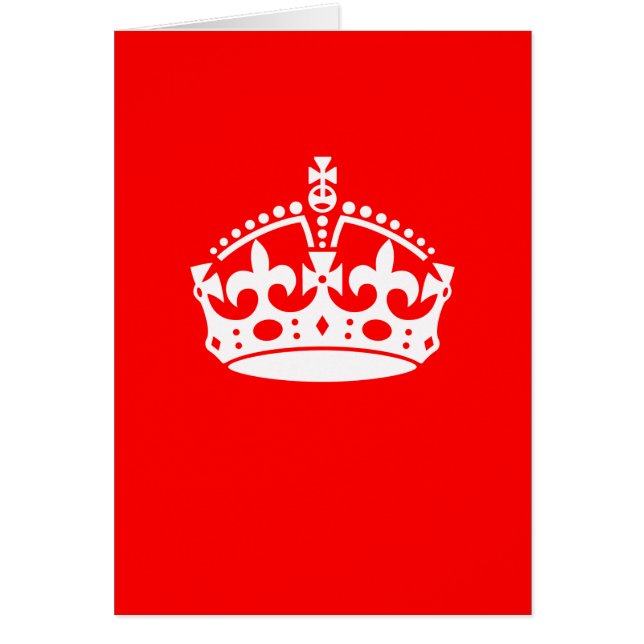 CONSERVEZ LE SYMBOLE DE LA COURONNE CALME sur le f (Devant)