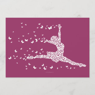 Considérant de danseur de papillon ou invitation
