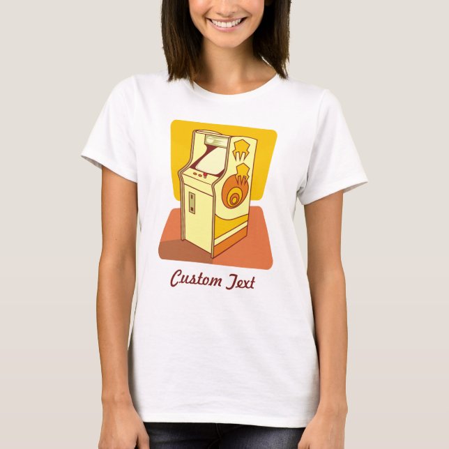 Console de jeu haute arcade T-Shirt (Devant)