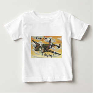 Consolidated B-24 Liberator Zweiter Weltkrieg Vint Baby T-shirt