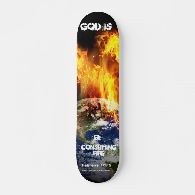Consommation de skateboard Fire (Devant)
