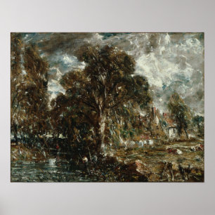 Constable - Am River Stour Poster