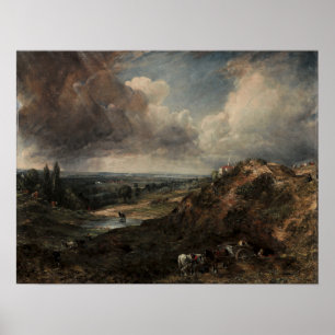 Constable - Branch Hill Pond Hampstead Poster