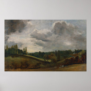 Constable - East Bergholt Poster